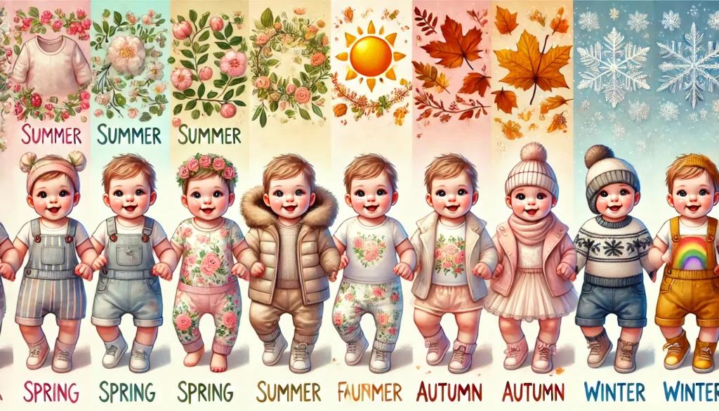 Ultimate Guide on Dressing Your Baby for Every Season