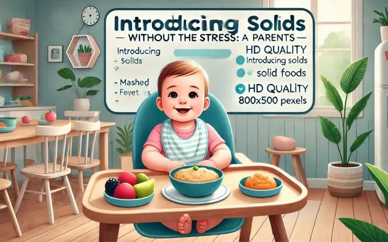Introducing Solids Without the Stress: A Guide for Parents