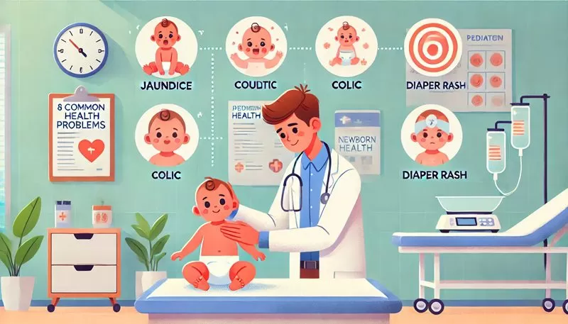 8 Most Common New Born Health Problems in Babies