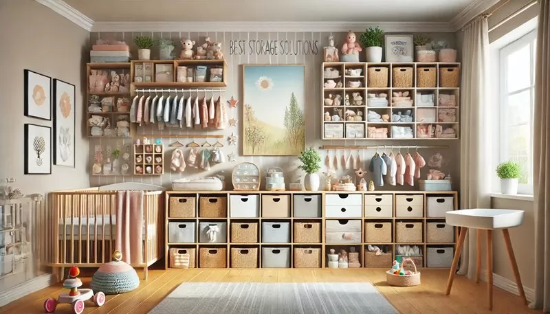 Best Storage Solutions for Baby Rooms