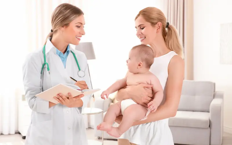 Consulting a Pediatrician