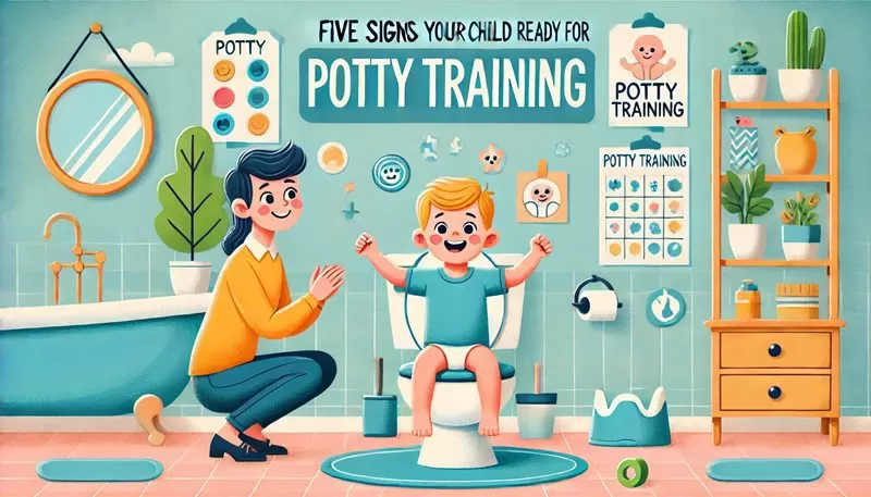 Five signs your child is ready for potty training