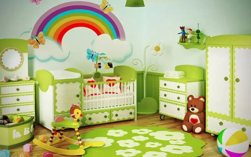 How to Decorate a Nursery with Wall Decals | Blog