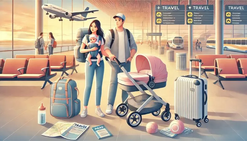 How to travel with a baby, and the gear you need