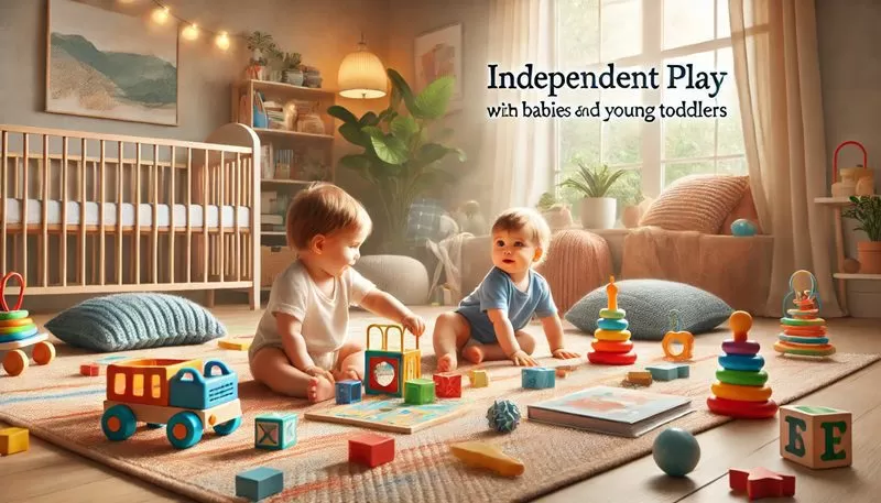 Independent Play with Babies and Young Toddlers
