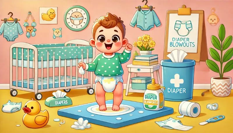 Managing Diaper Blowouts and Leaks