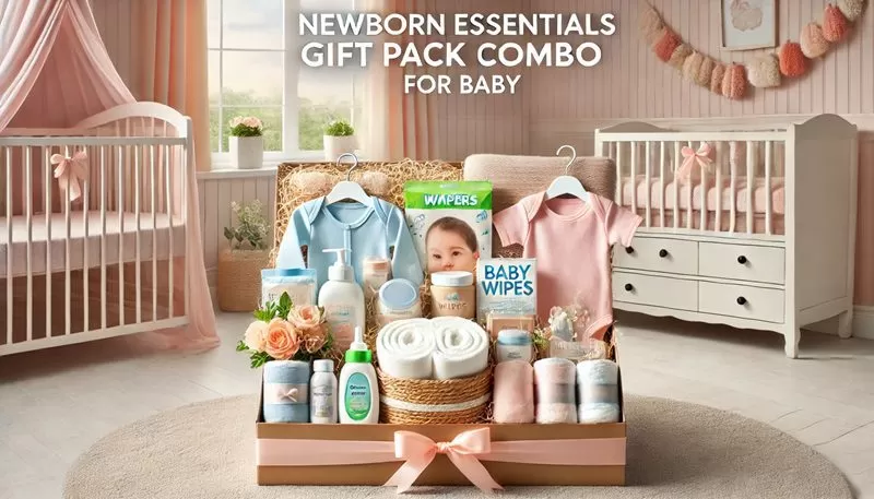 Newborn Essentials Gift Pack Combo for Baby