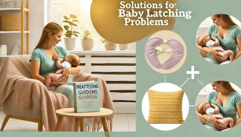 Solving Baby Latching Problem While Breastfeeding