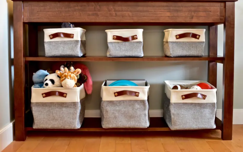 Utilize Smart Storage Solutions for Toy Organization